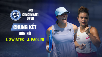Chung kết CINCINNATI OPEN 2025_đơn nữ: Iga Swiatek - Jasmine Paolini