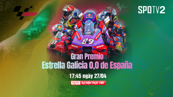 Moto3 Qualifying 1-2, Moto2 Qualifying 1-2 và MotoGP SPRINT - Chặng đua MotoGP Tây Ban Nha