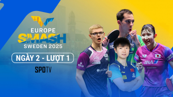 Giải bóng bàn WTT Europe Smash Thụy Điển 2025 Ngày 2_lượt 1